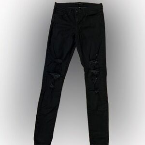 Flying Monkey Black Distressed Women's Jeans Size 26